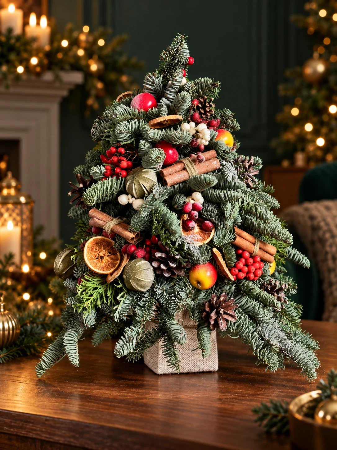 Авторская новогодняя композиция PineDecor